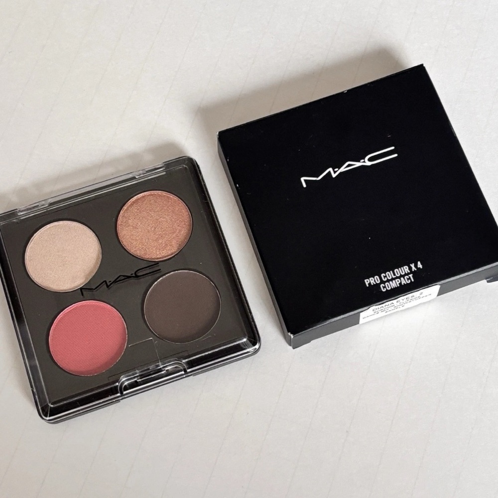 MAC ICON: DIANA ROSS EYE SHADOW x 4 QUAD / PALETTE - Diana Eyes 2 - NIB - RARE!